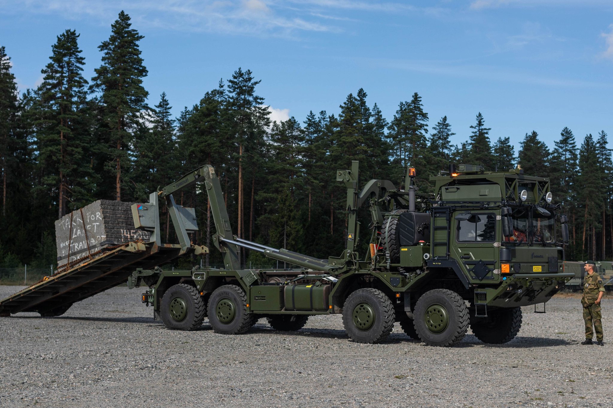 Hæren Styrket Med Nye Lastevogner - Forsvaret