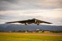 Northrop B-2 Spirit, amerikansk bombefly, på Ørland flystasjon.