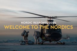 Nordic Response 2024 Norwegian Armed Forces   Banner NR24 WTTN 