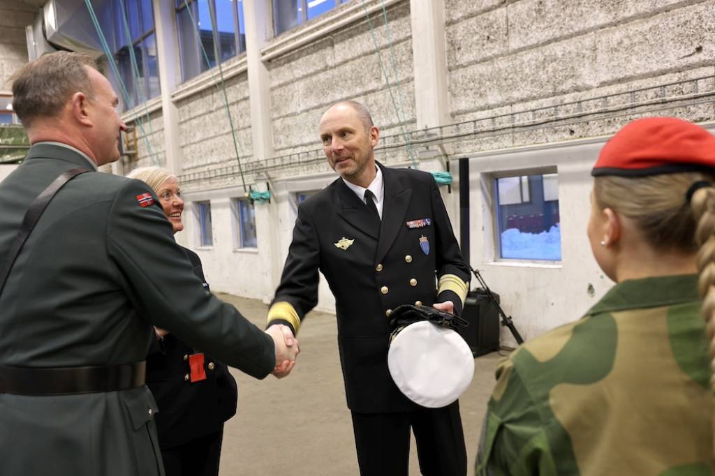 Viseadmiral Rune Andersen ble i dag, fredag 24 november 2023, ny sjef for Forsvarets operative hovedkvarter (FOH)
